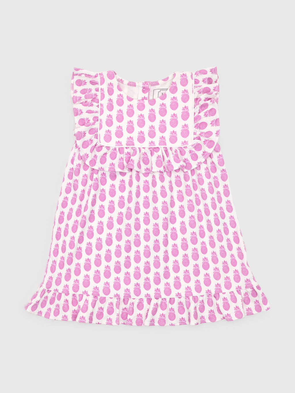 Lila And Hayes Girls' Piper Dress - Saint Bernard