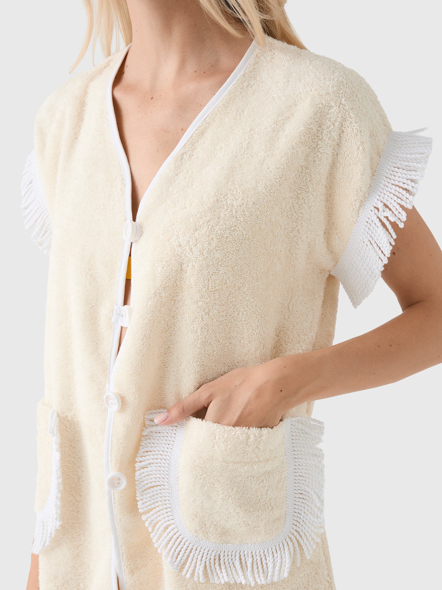 La Veste Women's Pitaya Towel Dress - Saint Bernard