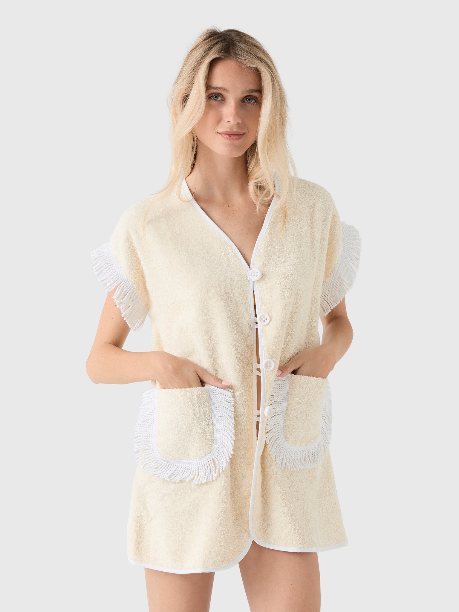 La Veste Women's Pitaya Towel Dress - Saint Bernard