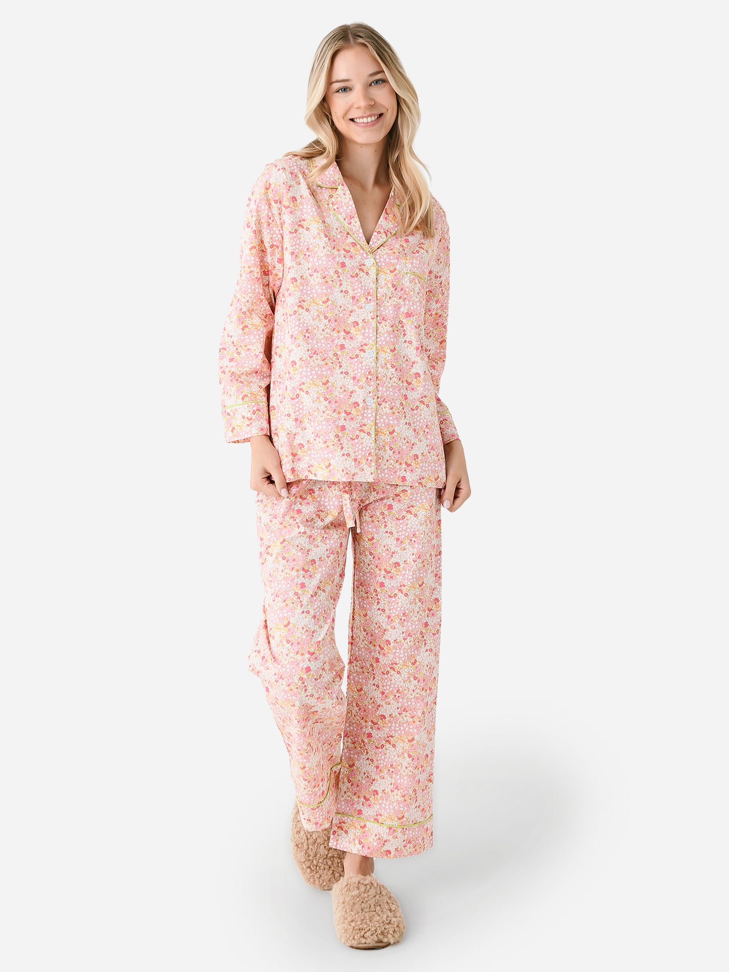 Lenora Women's Classic Cotton Pajama Set