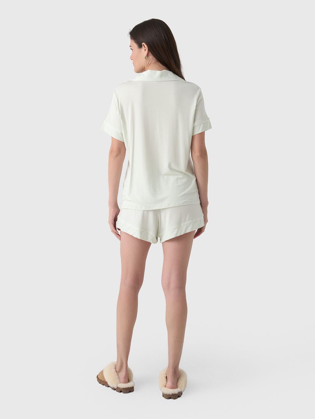 Eberjey Women's Gisele Relaxed Short Pajama Set - Saint Bernard