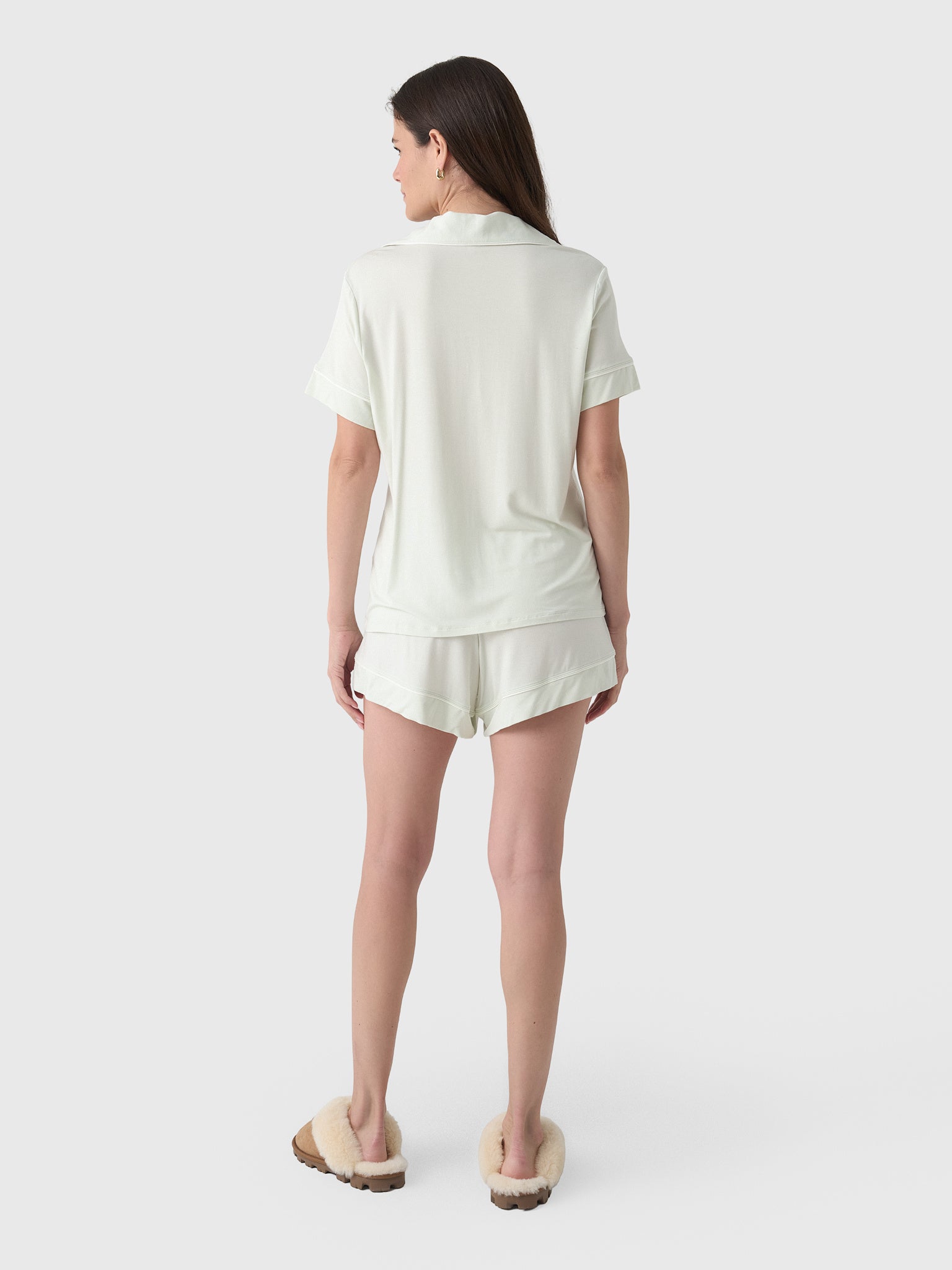 Eberjey Women's Gisele Relaxed Short Pajama Set - Saint Bernard