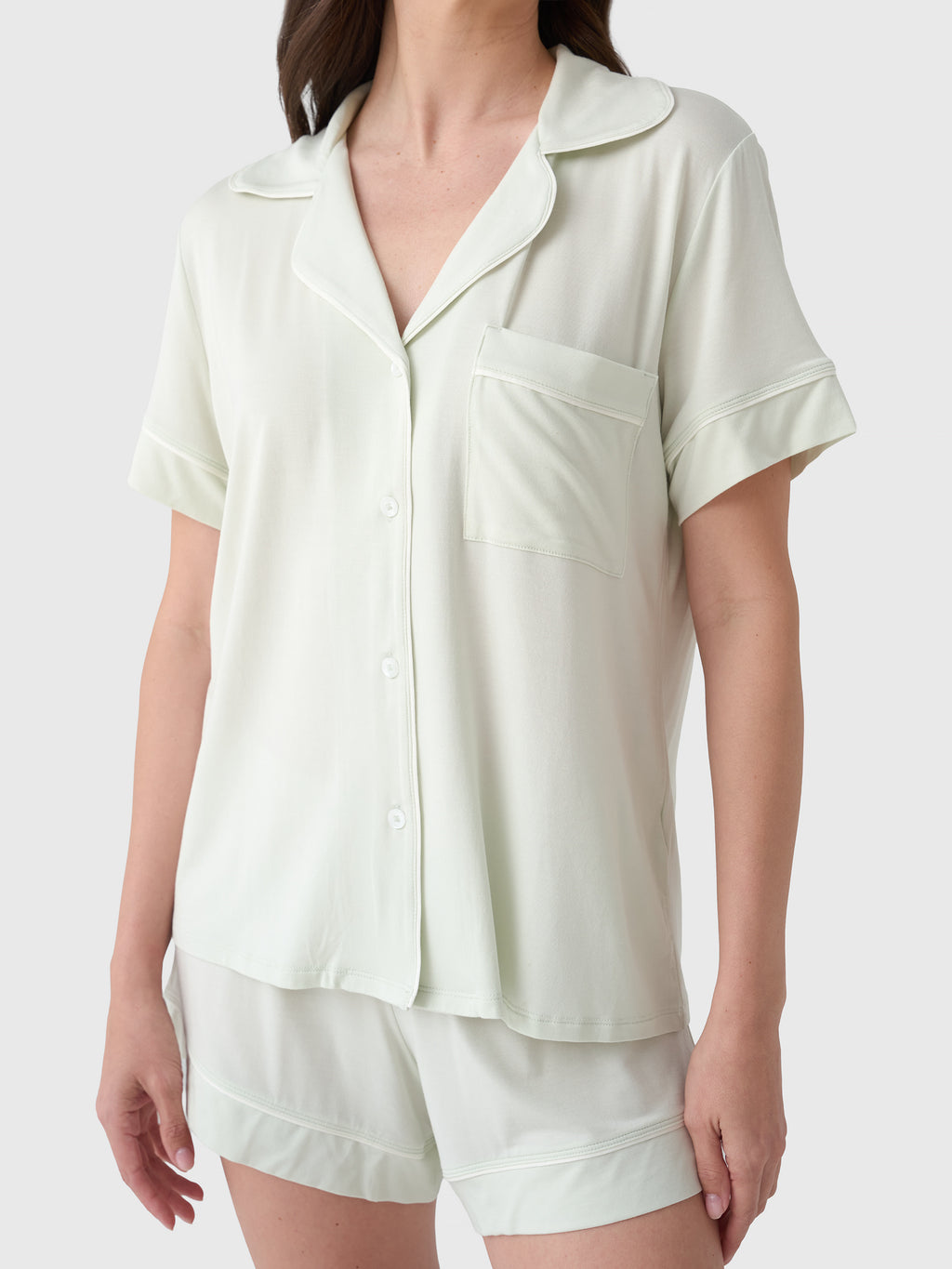 Eberjey Women's Gisele Relaxed Short Pajama Set - Saint Bernard