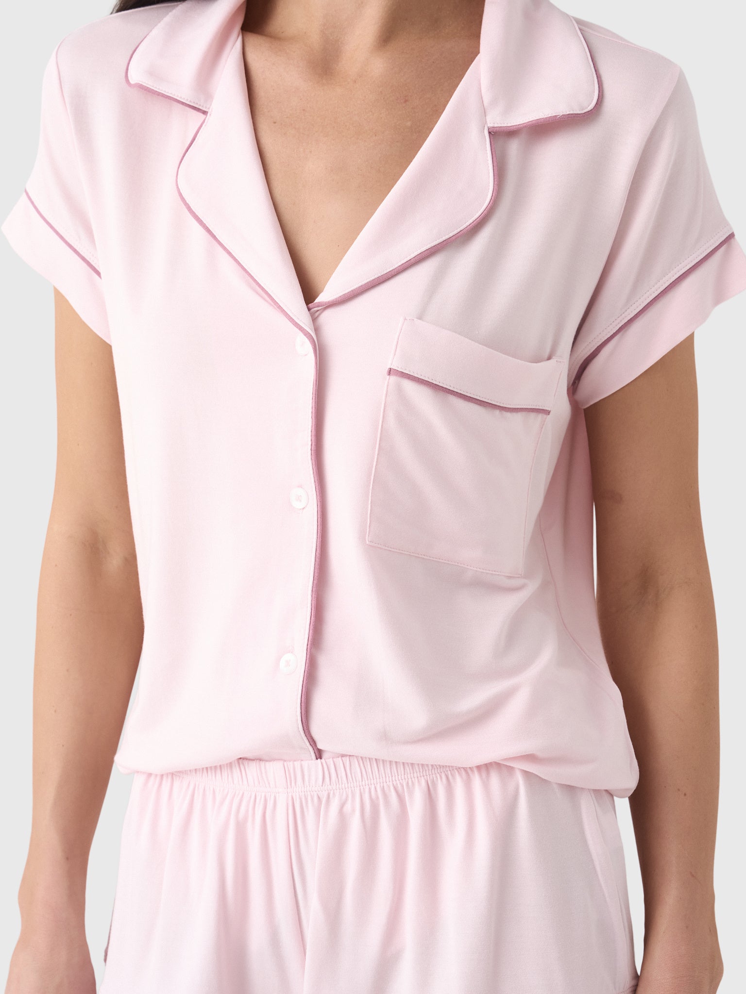 Eberjey Women's Gisele Shortie Pajama Set - Saint Bernard