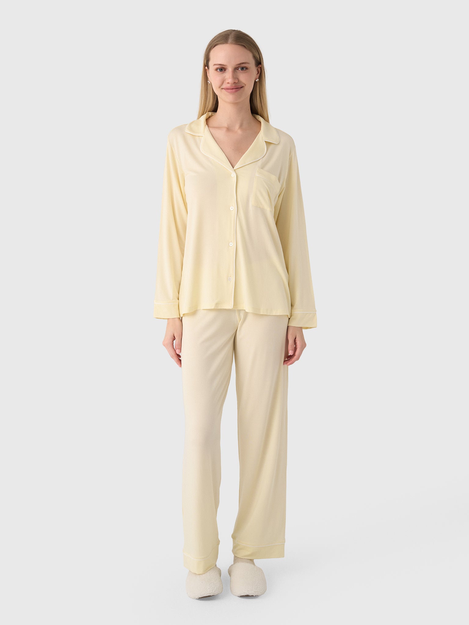 Eberjey Women's Gisele Long Pajama Set – Saint Bernard