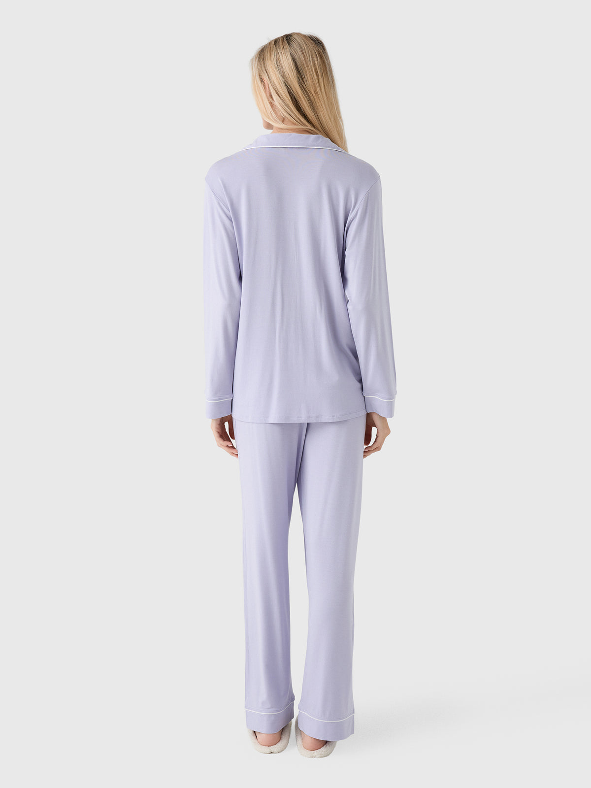 Eberjey Women's Gisele Long Pajama Set - Saint Bernard