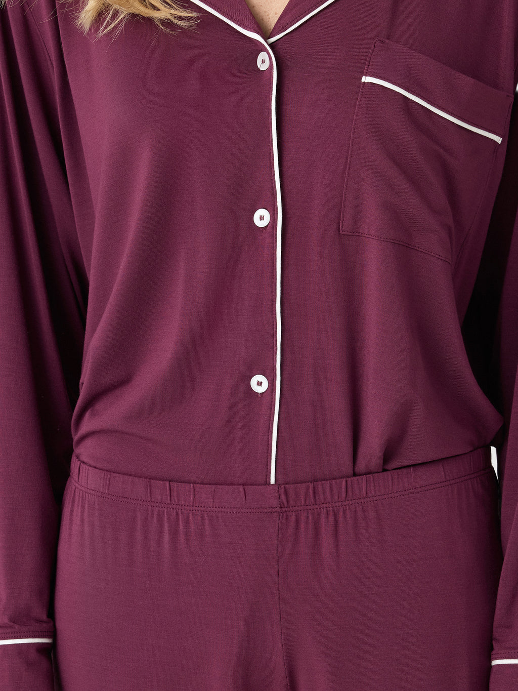 Eberjey Women's Gisele Long Pajama Set - Saint Bernard
