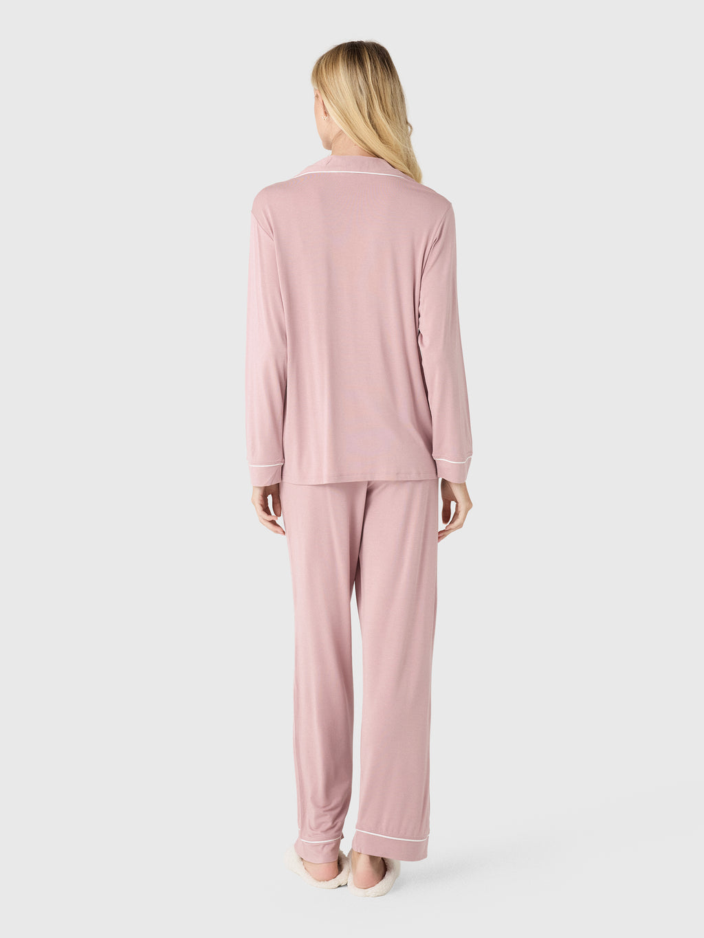 Eberjey Women's Gisele Long Pajama Set - Saint Bernard