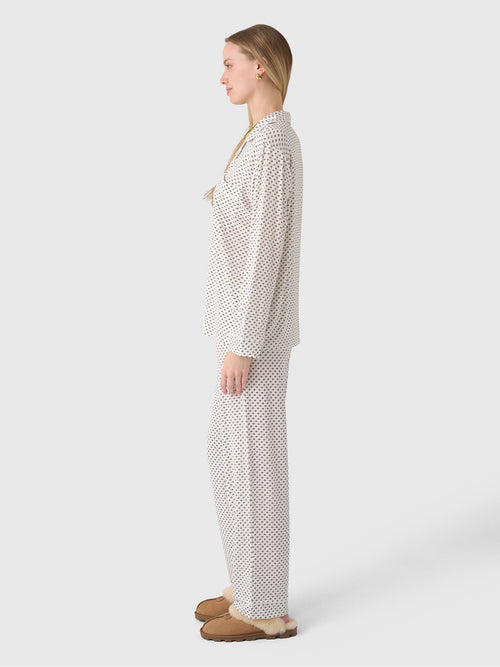 Eberjey Women's Gisele Printed Long Pajama Set