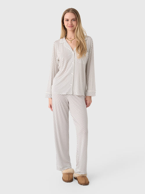 Eberjey Women's Gisele Printed Long Pajama Set