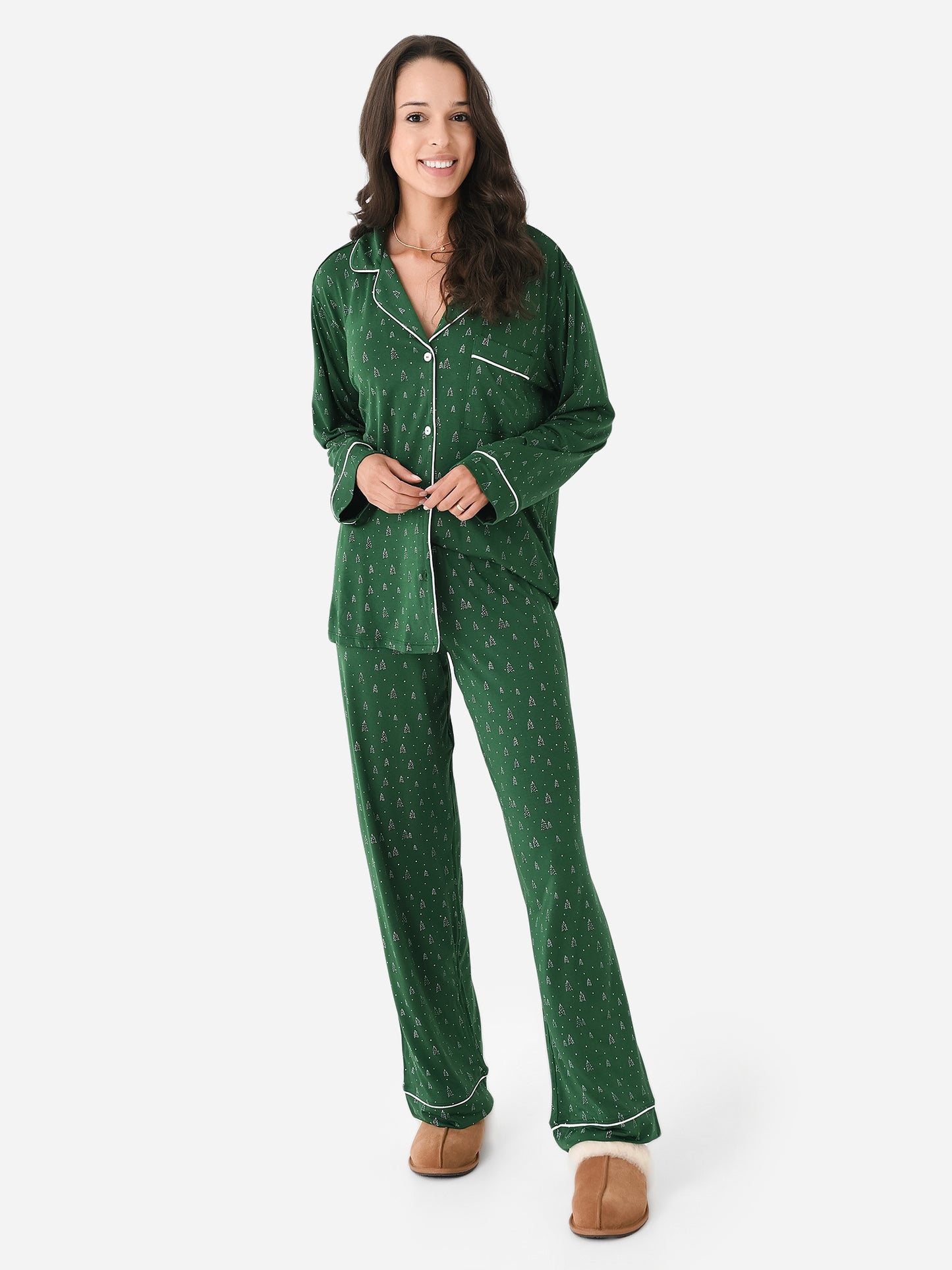 Eberjey Women's Gisele Printed Long Pajama Set
