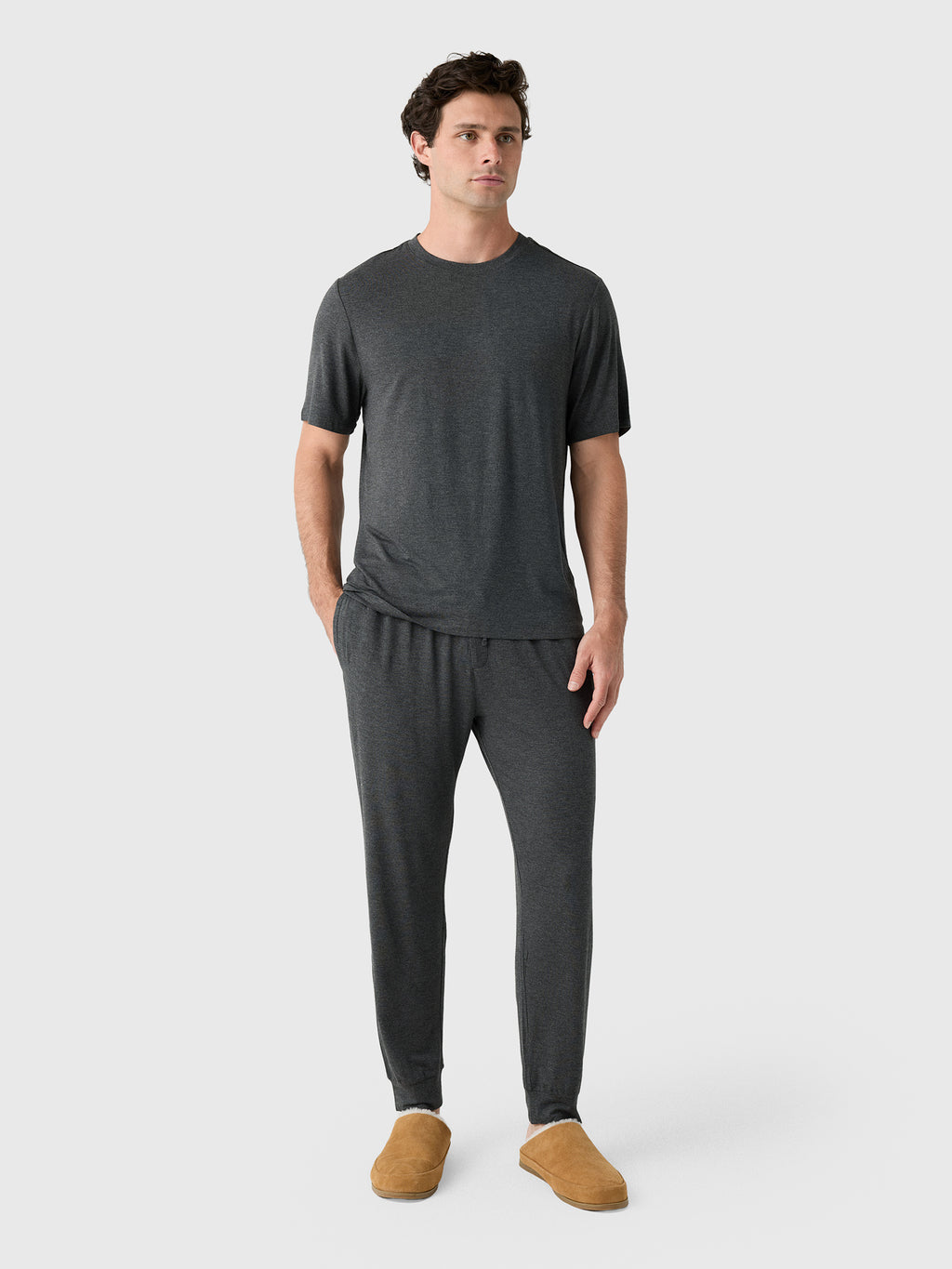 Eberjey Men's Henry Short Sleeve Pajama Set