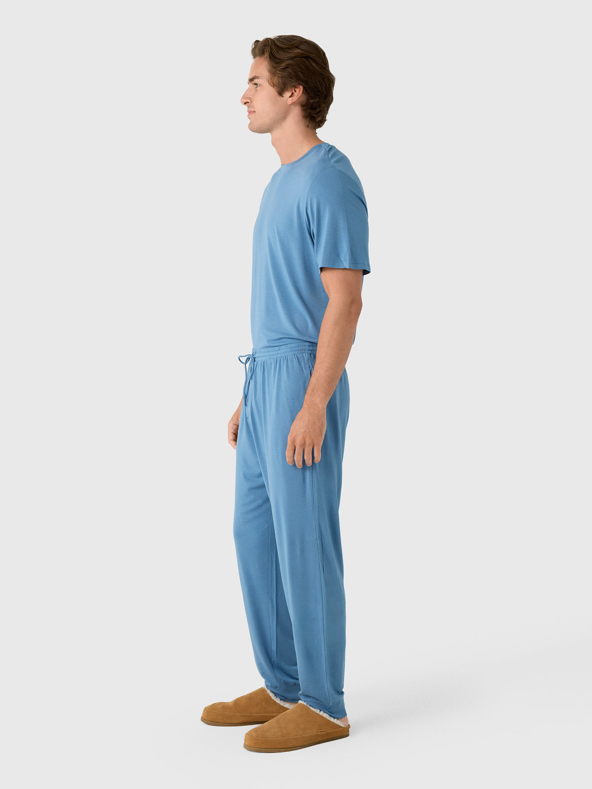 Eberjey Men's Henry Short Sleeve Pajama Set - Saint Bernard