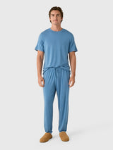 Eberjey Men's Henry Short Sleeve Pajama Set - Saint Bernard