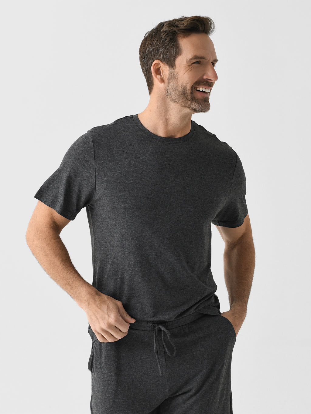 Eberjey Men's Henry Short Pajama Set - Saint Bernard