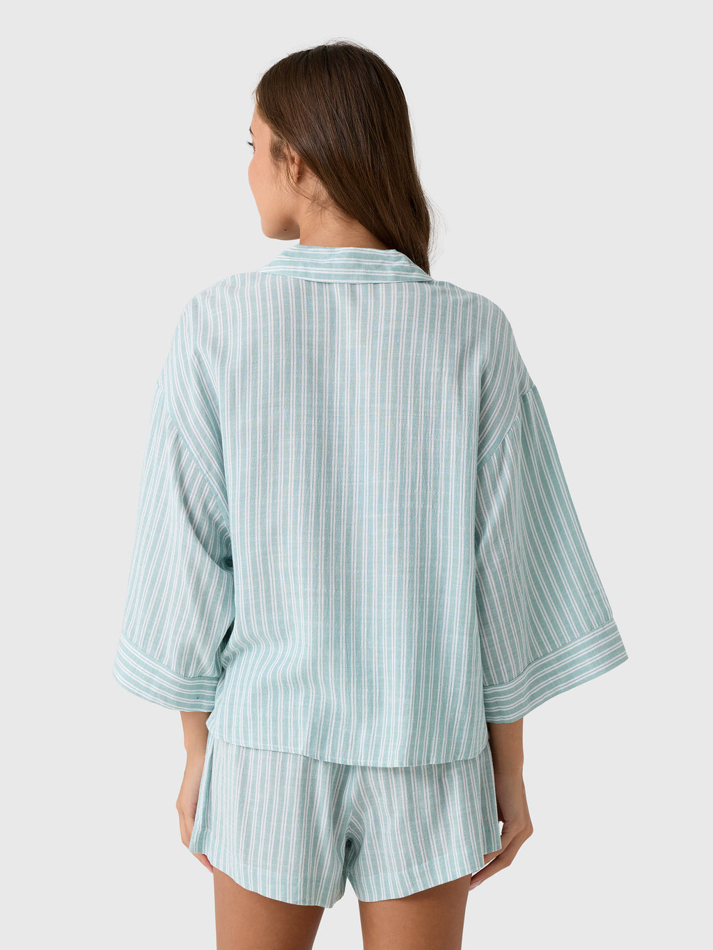 Eberjey Women's Nautico Relaxed Short Pajama Set - Saint Bernard