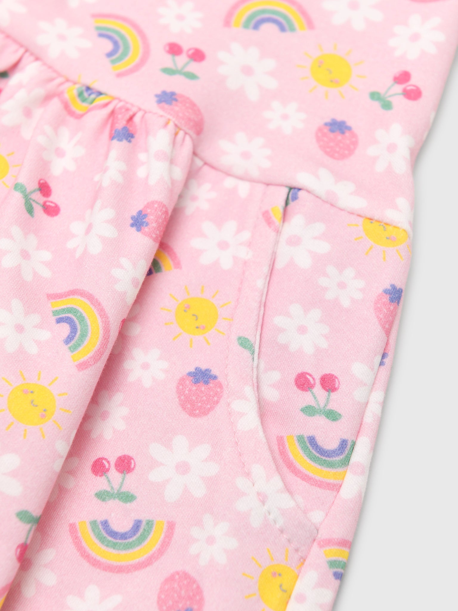Poppyland Playful Girls' Hattie Dress - Saint Bernard