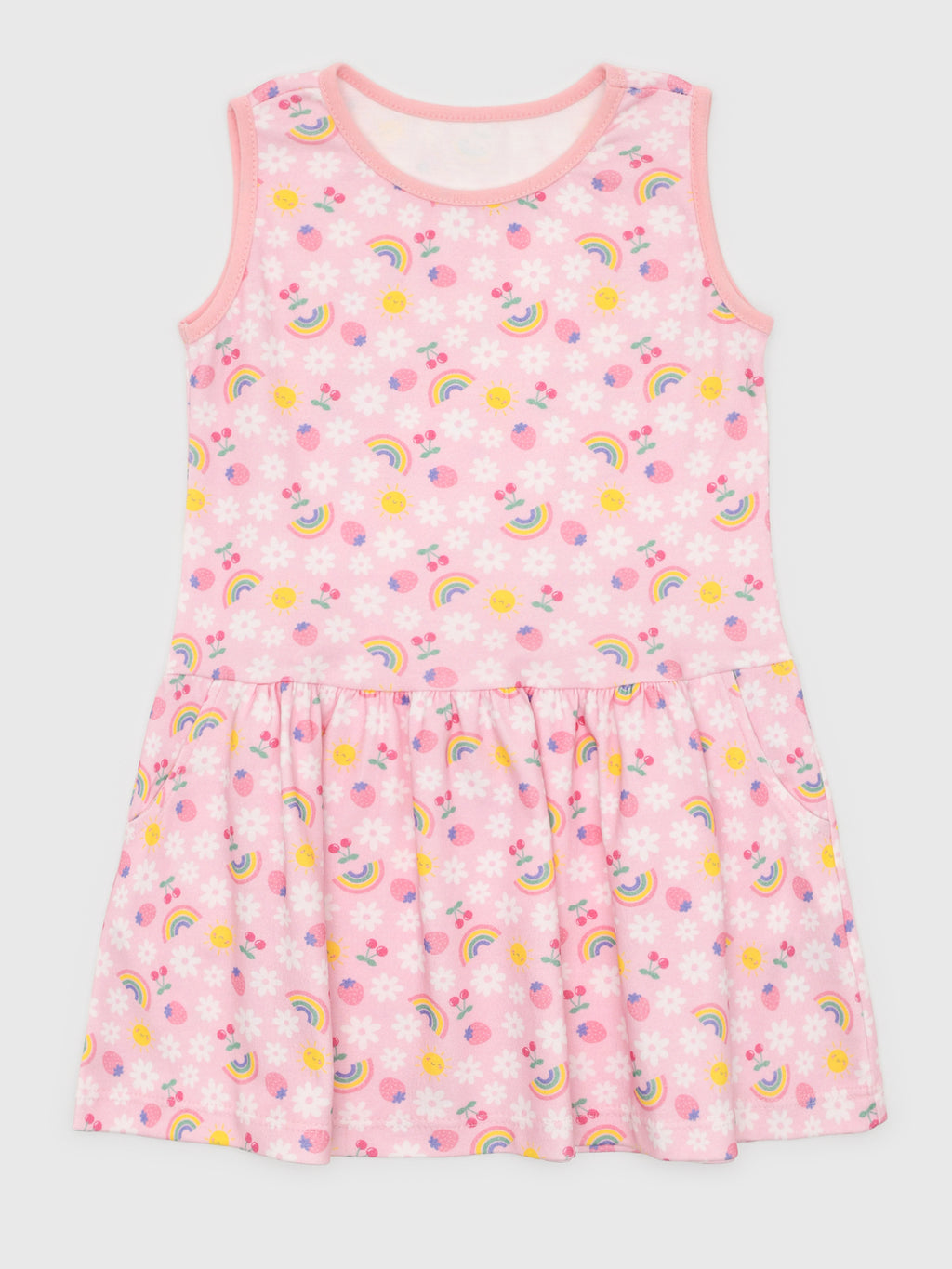 Poppyland Playful Girls' Hattie Dress - Saint Bernard