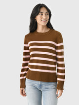 MVG Women's Cotton Cashmere Crewneck Sweater - Saint Bernard
