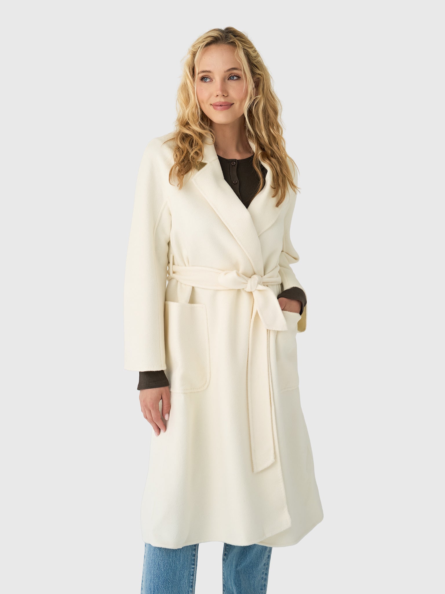 MVG Women's The Classic Wrap Coat - Saint Bernard