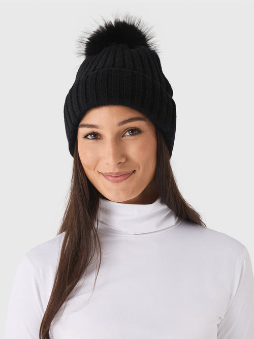 Berno Women's Pom Pom Hat - Saint Bernard
