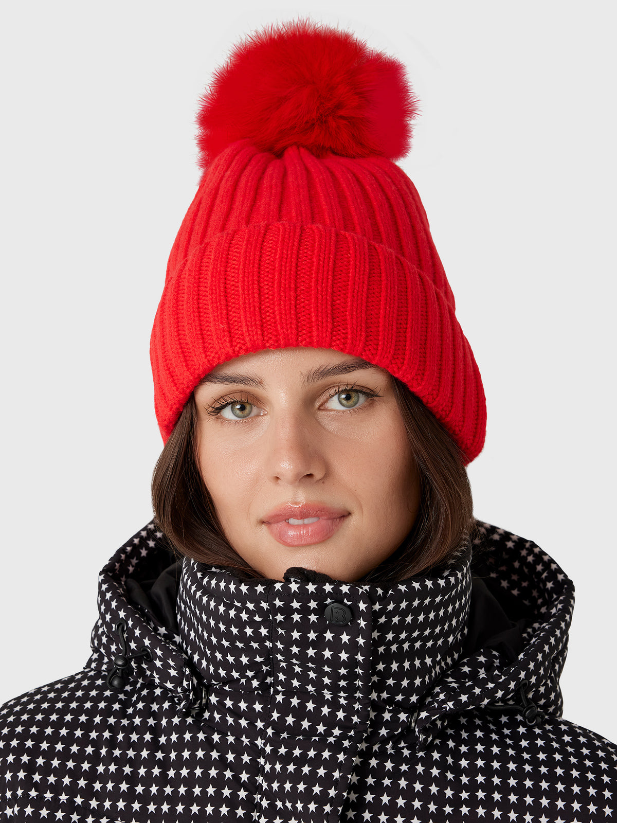 Berno Women's Pom Pom Hat - Saint Bernard
