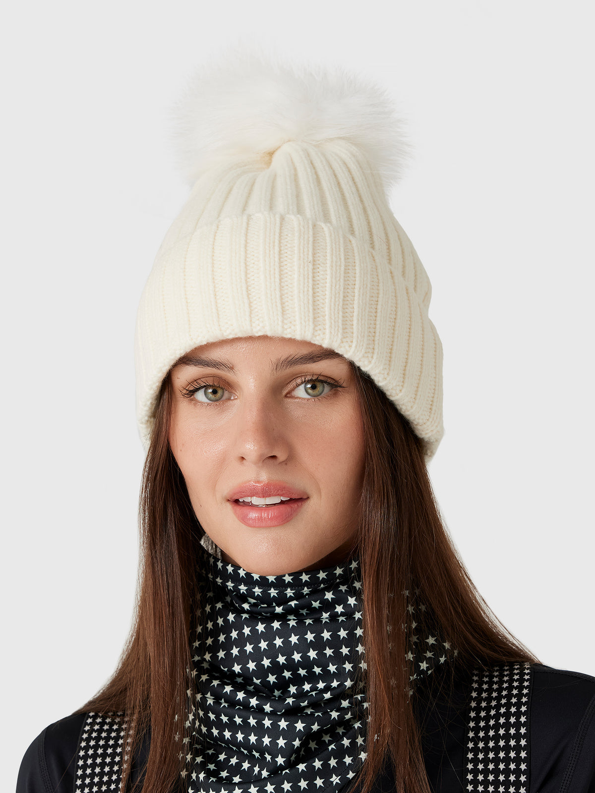 Berno Women's Pom Pom Hat - Saint Bernard