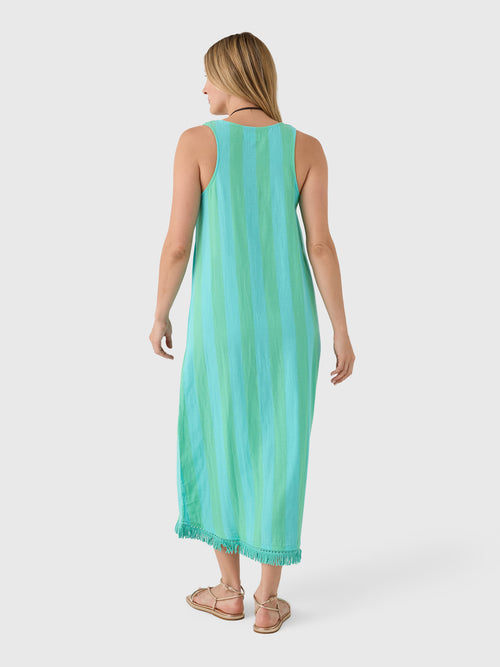 Sitano Women's Positano Midi Tank Dress