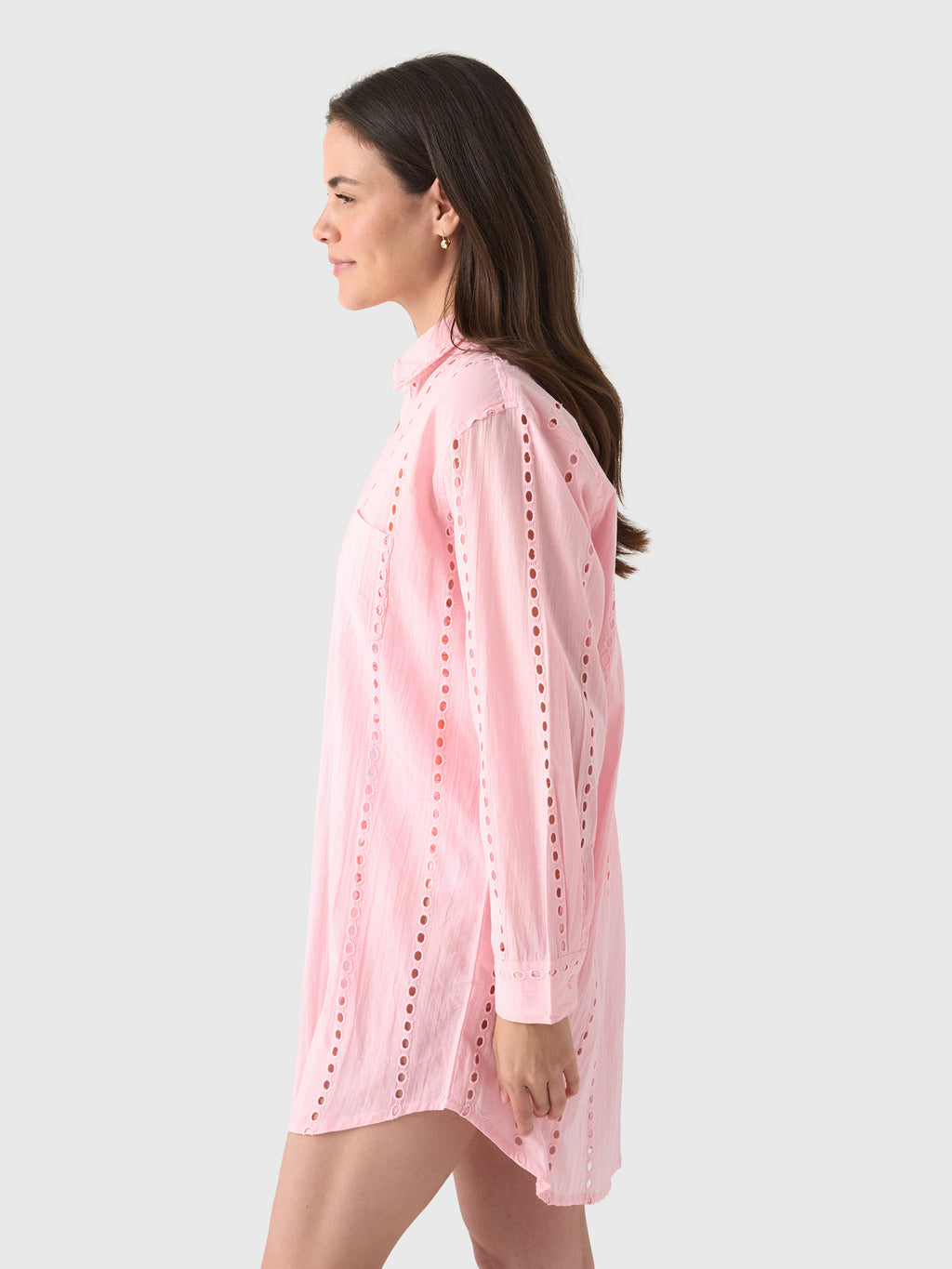 Sitano Women's Positano Shirt Dress - Saint Bernard