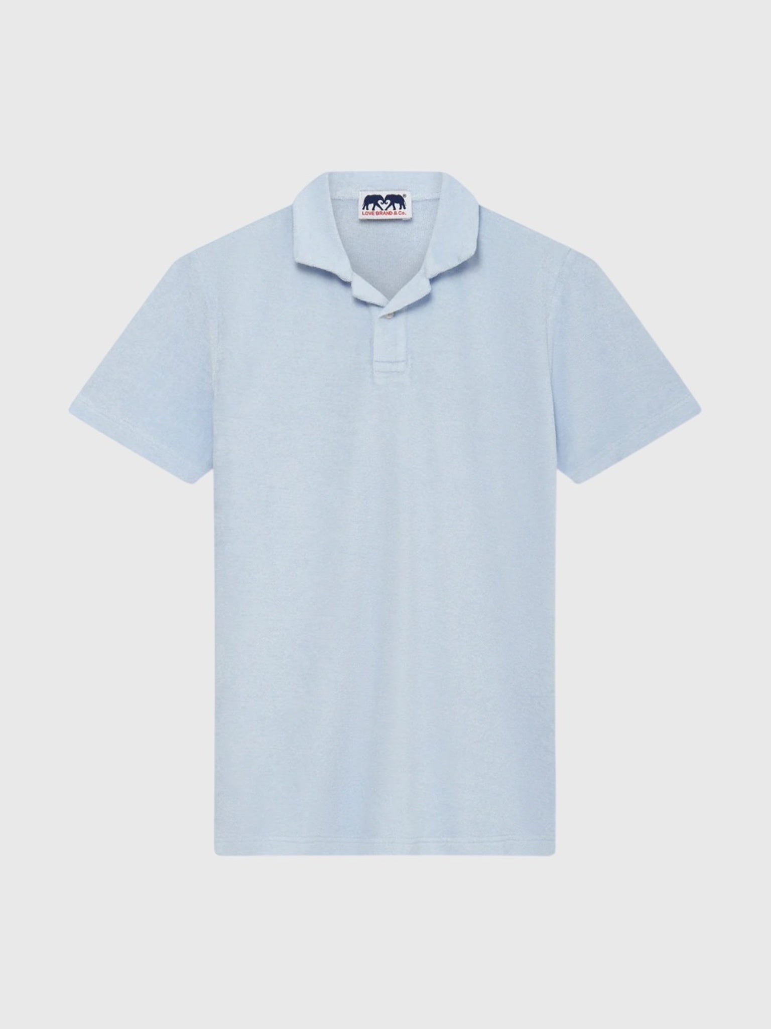 Love Brand & Co Men's Powell Terry Polo - Saint Bernard