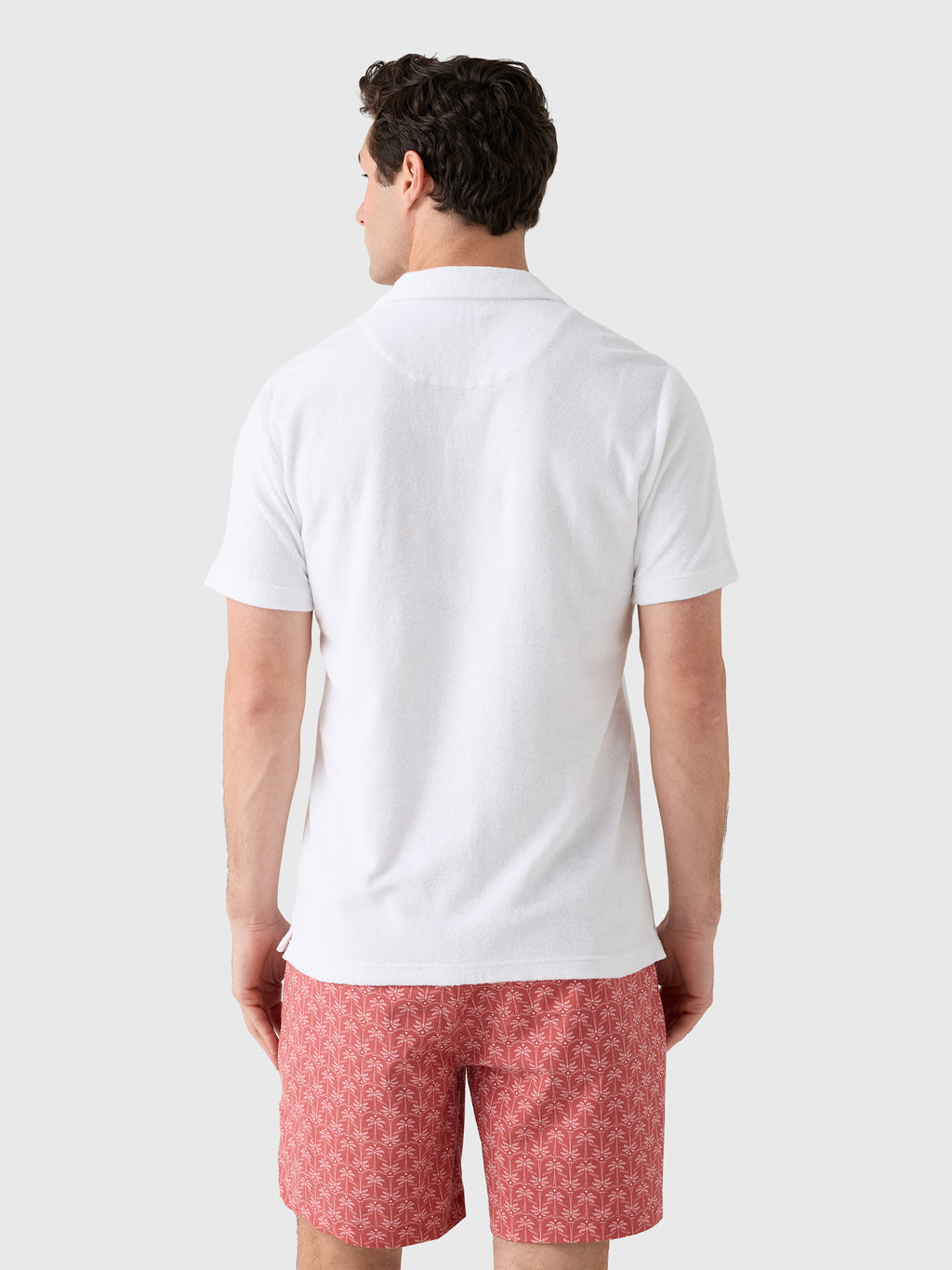 Love Brand & Co Men's Powell Terry Polo - Saint Bernard