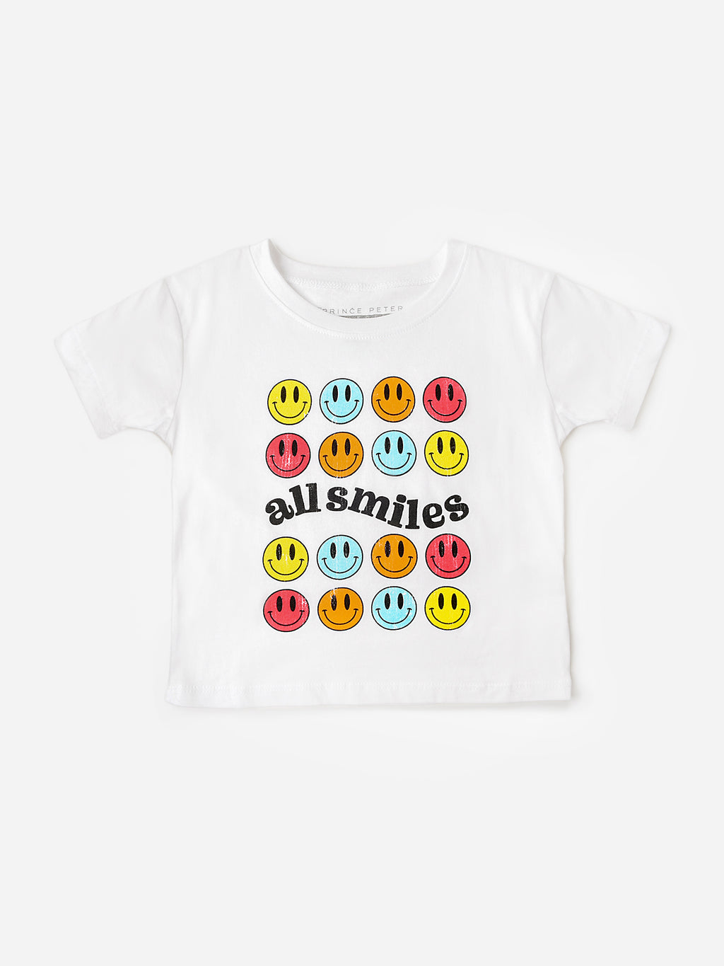 Prince Peter Collection Girls' All Smiles Tee - Saint Bernard