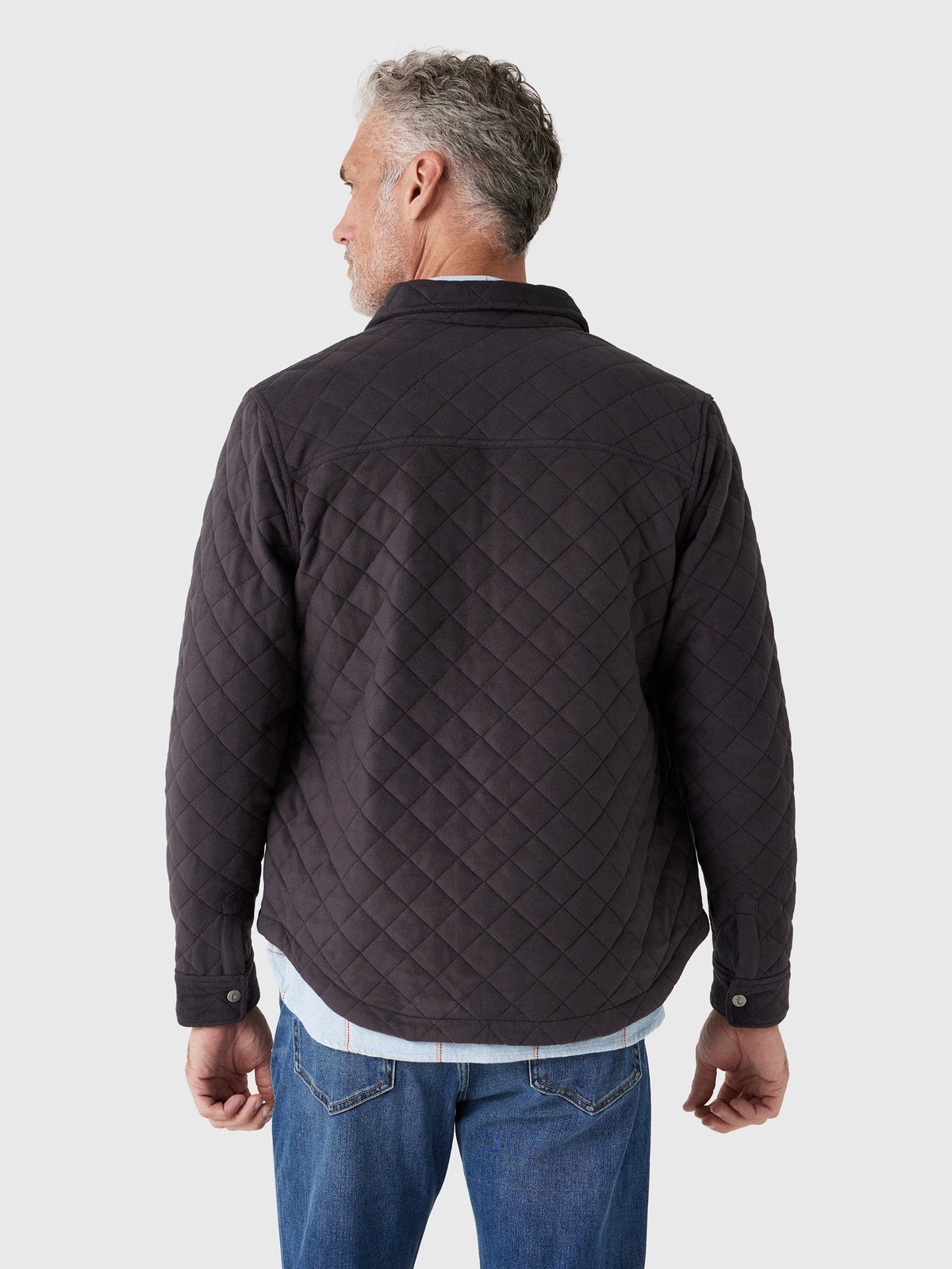 RYE51 Men's The Pike Quilted Shirt Jacket - Saint Bernard