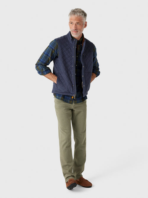 Rye51 Men's The Pike Quilted Vest