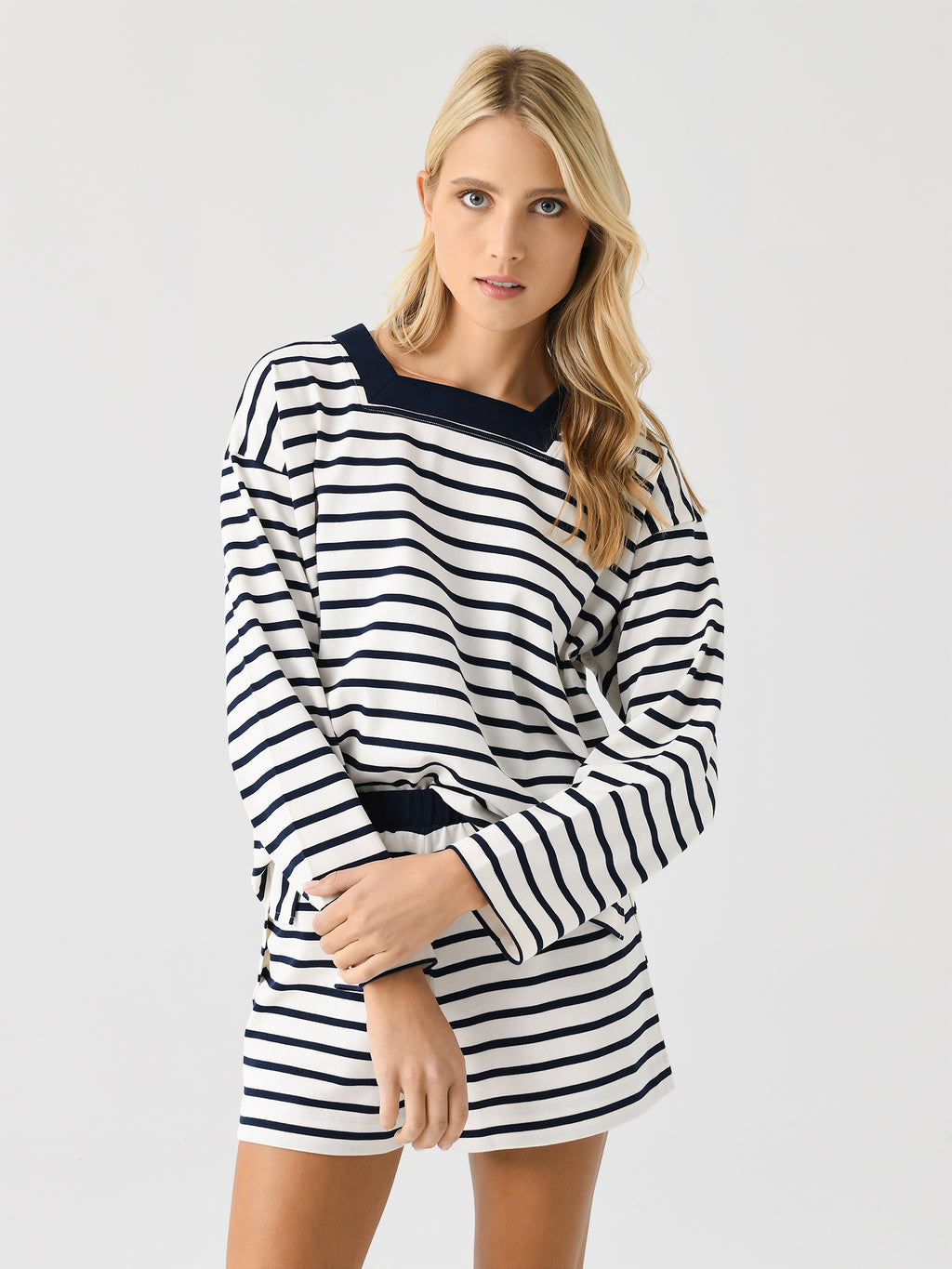 Posse Women's Archie Long Sleeve Top - Saint Bernard