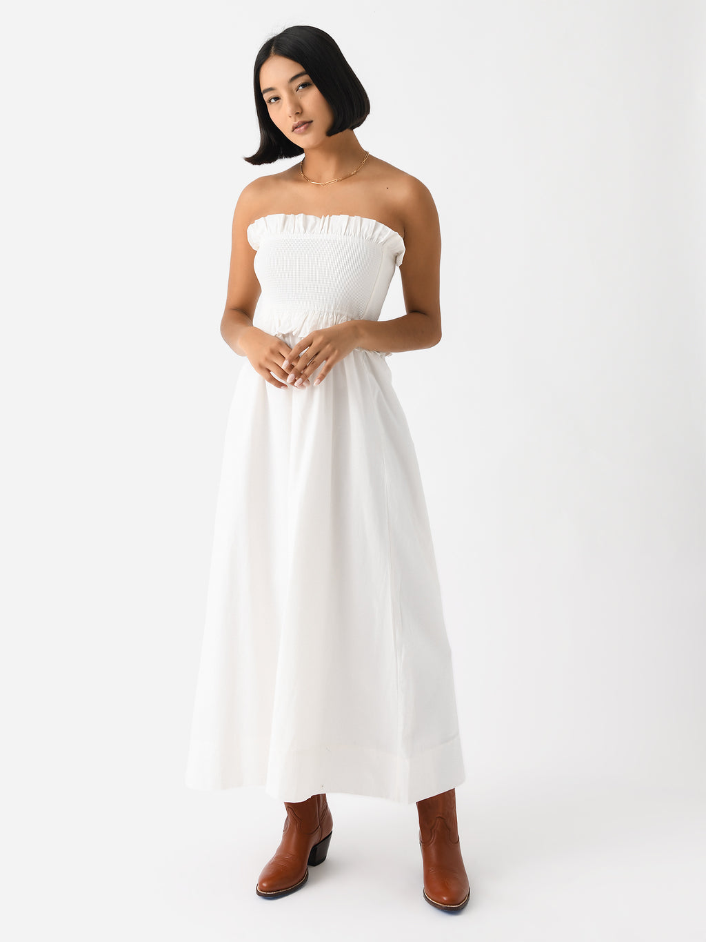 Posse Women's Coby Strapless Dress - Saint Bernard