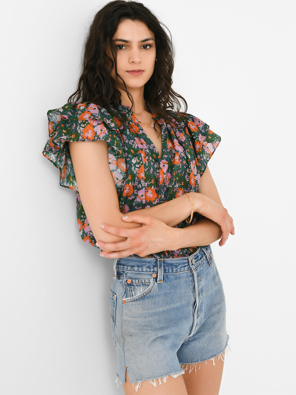 Trovata Women's Clover Blouse - Saint Bernard