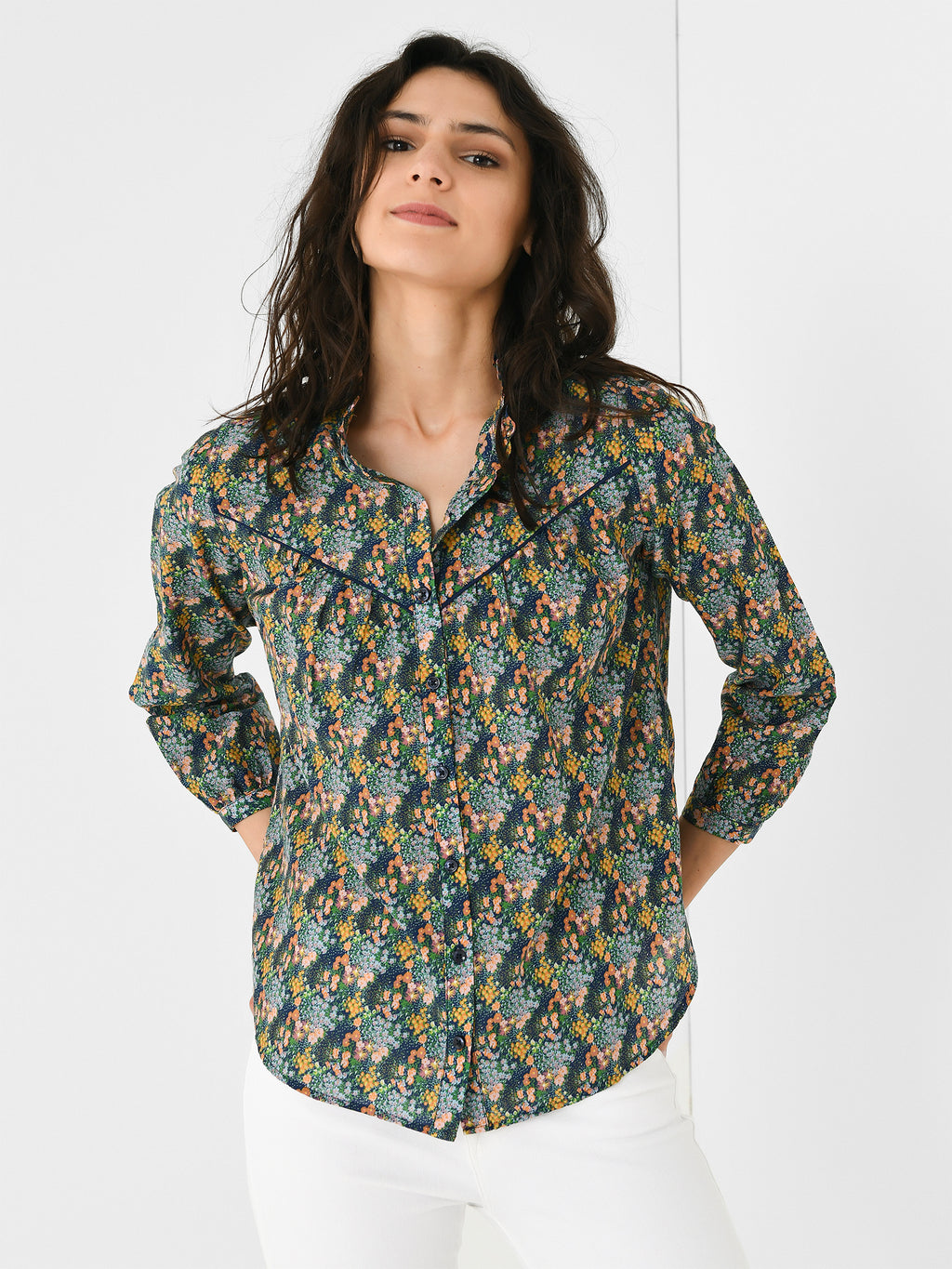Trovata Women's Ruth Shirt - Saint Bernard