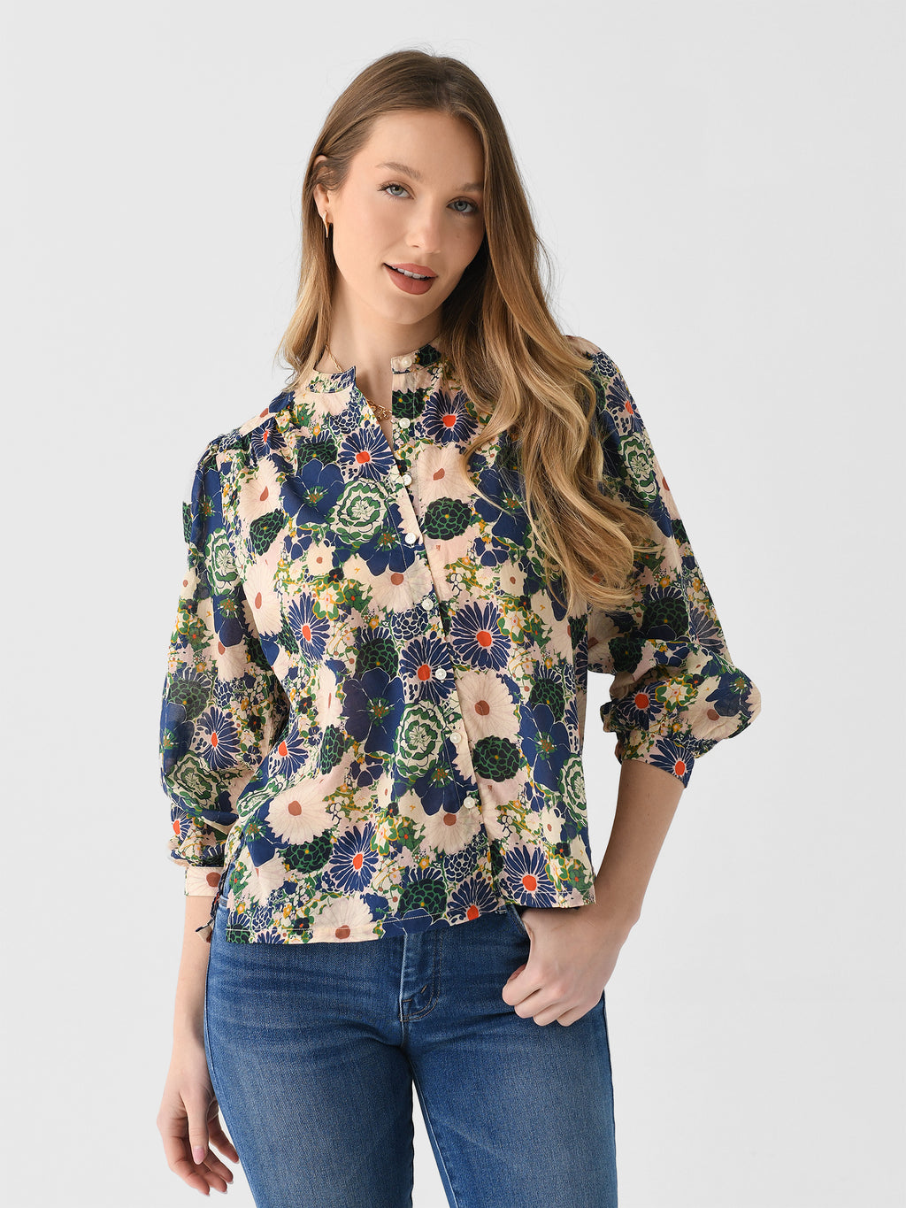 Trovata Women's Clara Blouse - Saint Bernard