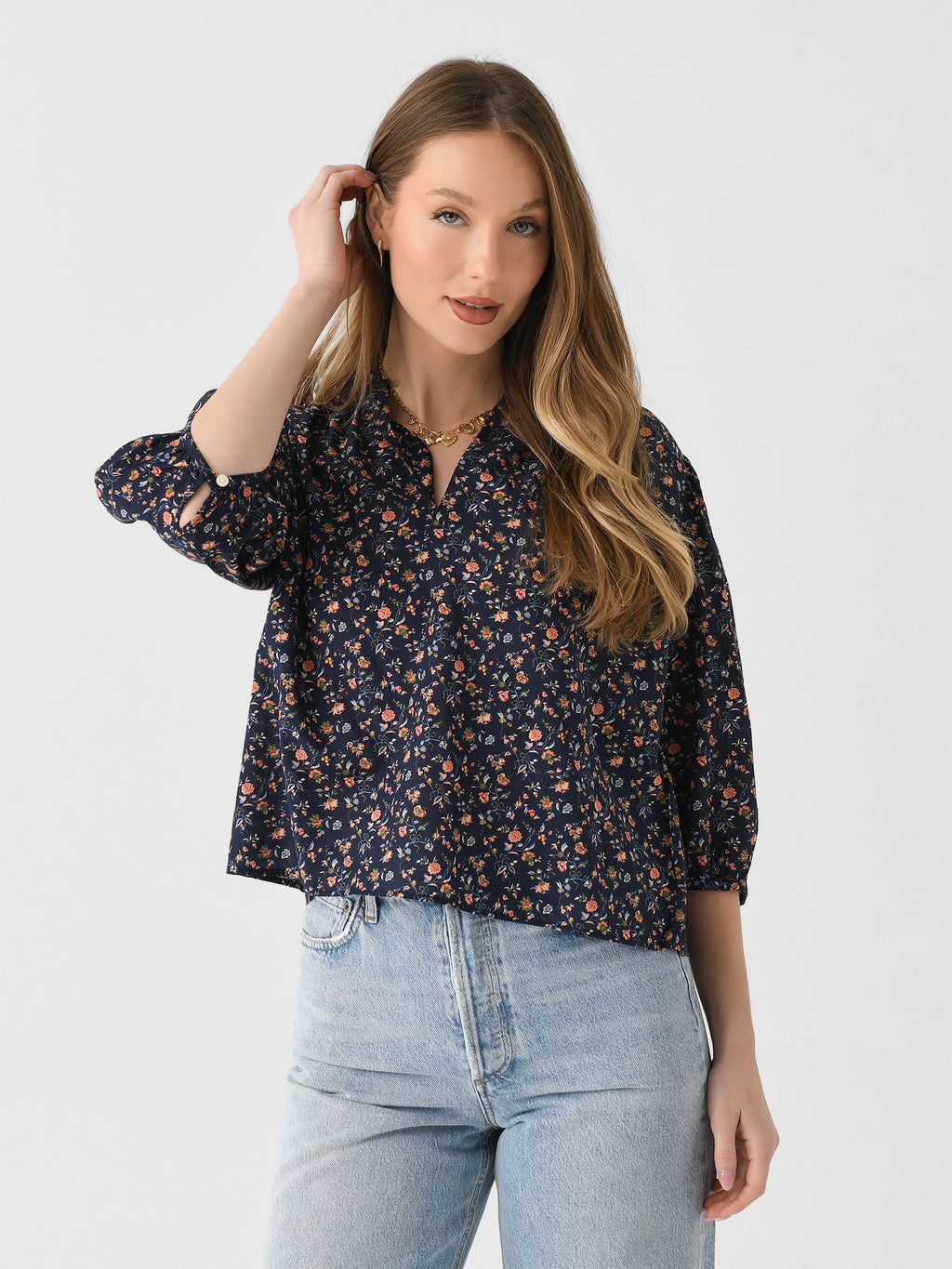 Trovata Women's Orly Blouse - Saint Bernard