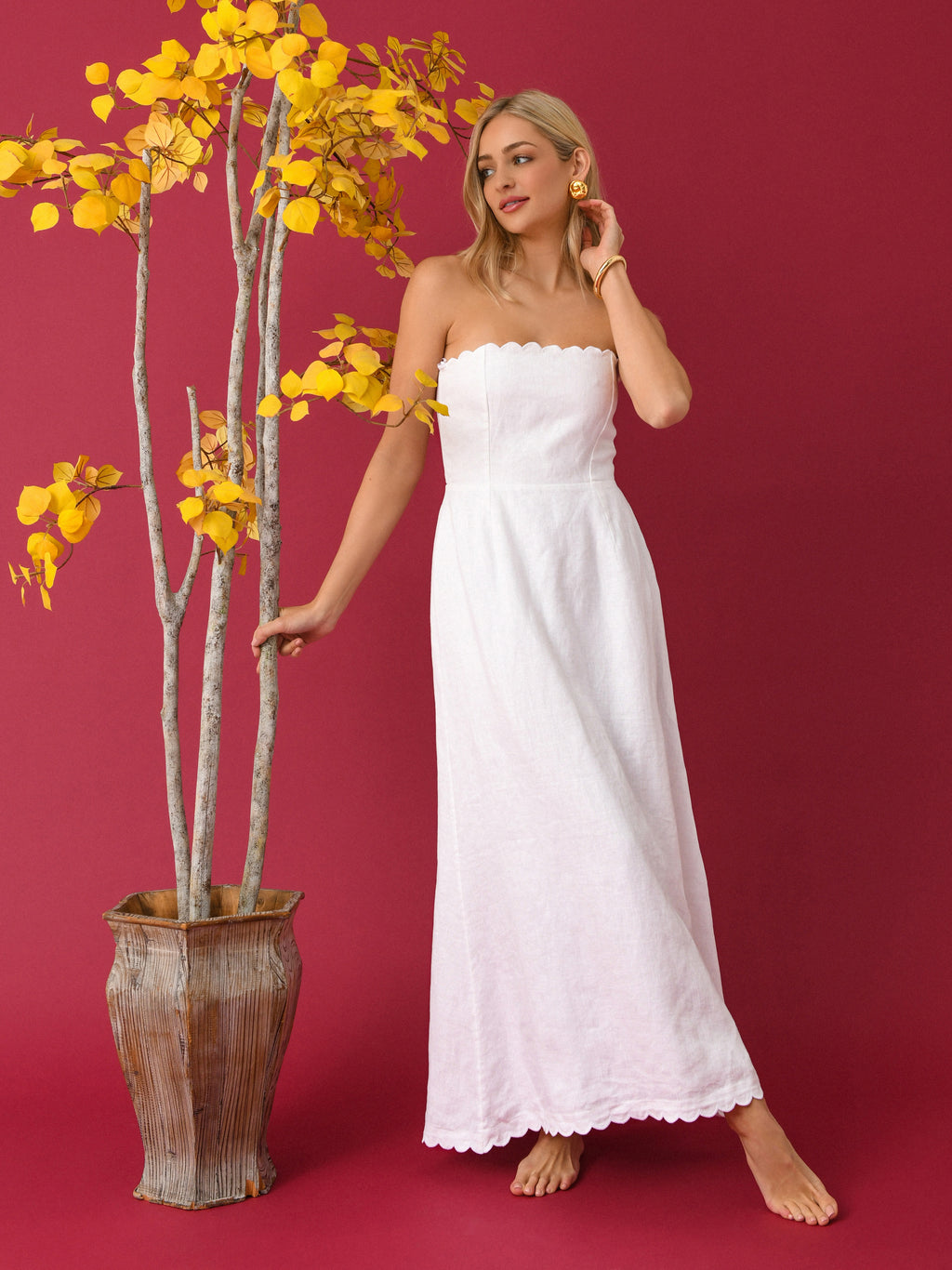 how to wear backless dress in winter Posse Women's Zayla Dress – Saint Bernard