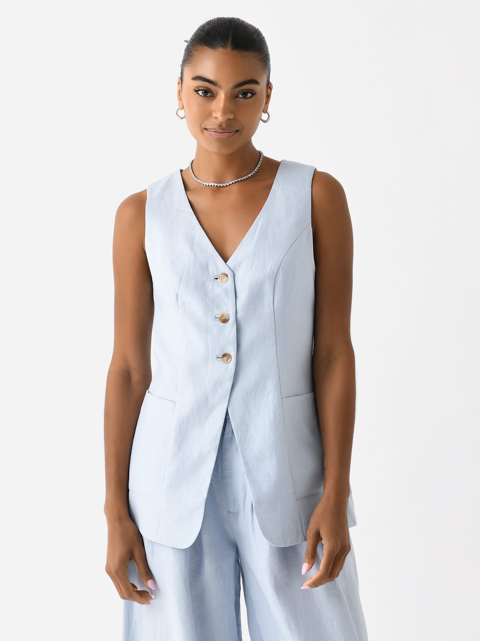 Posse Women's Lorenzo Tailored Vest - Saint Bernard