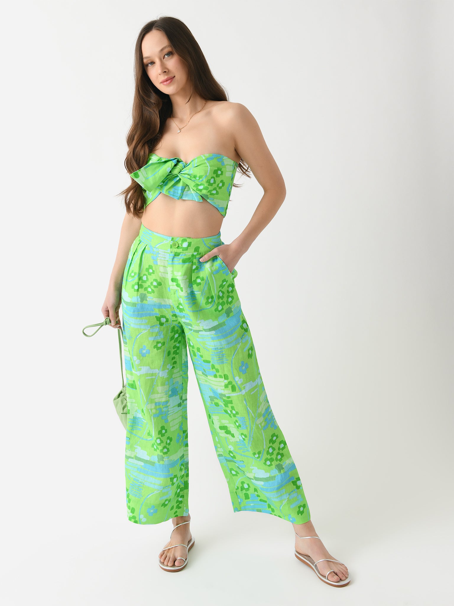 Rhode Women's Linen Campbell Pant – Saint Bernard