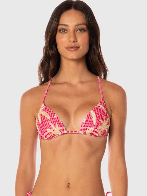 Maaji Women's Palm Excel Balmy Sliding Triangle Bikini Top
