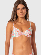 Maaji Women's Australian Reef Dainty Underwire Bikini Top - Saint Bernard