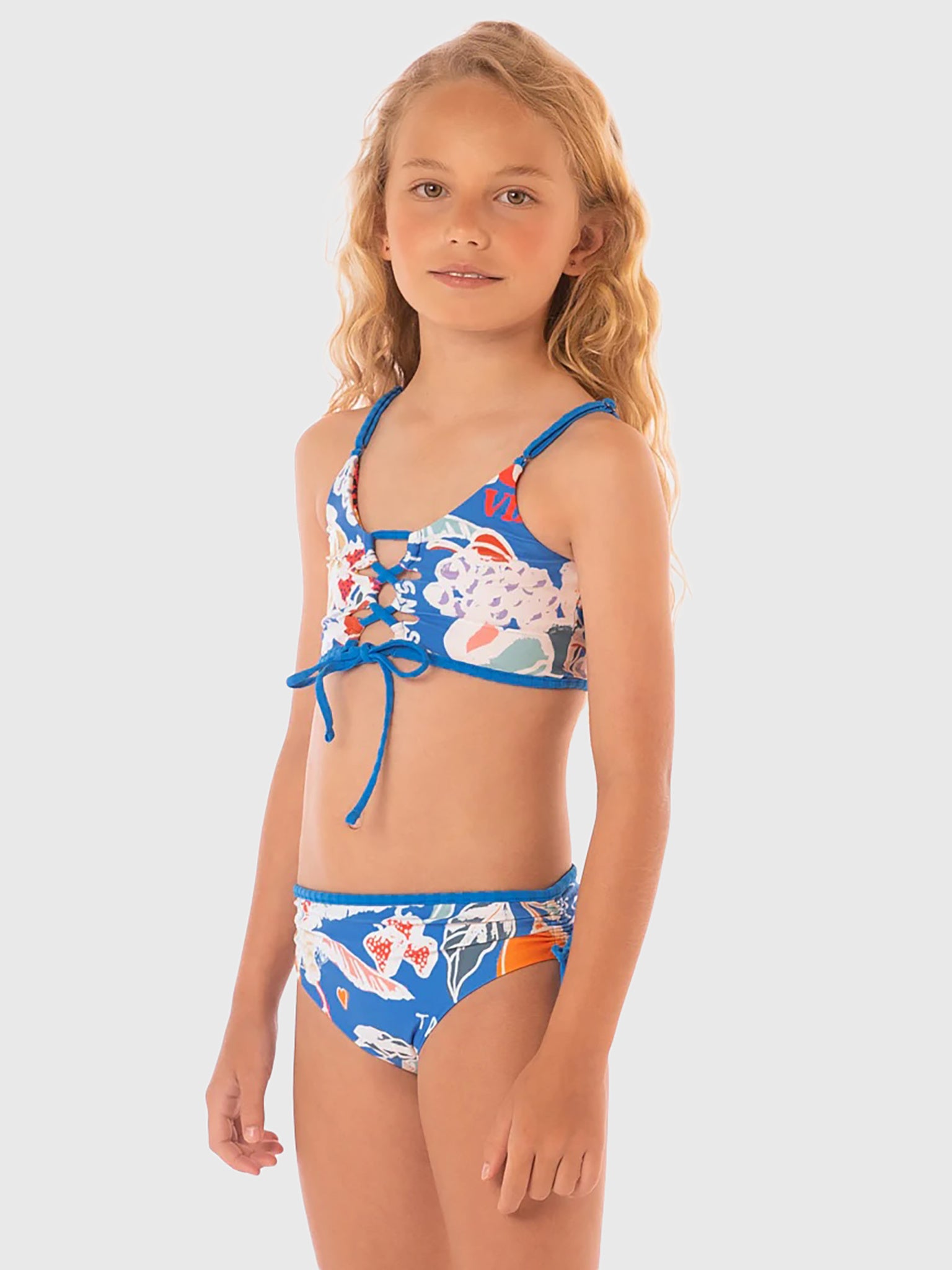 Maaji Girls' Tropical Bliss Sunflower Bikini Set | $34.90 | Saint