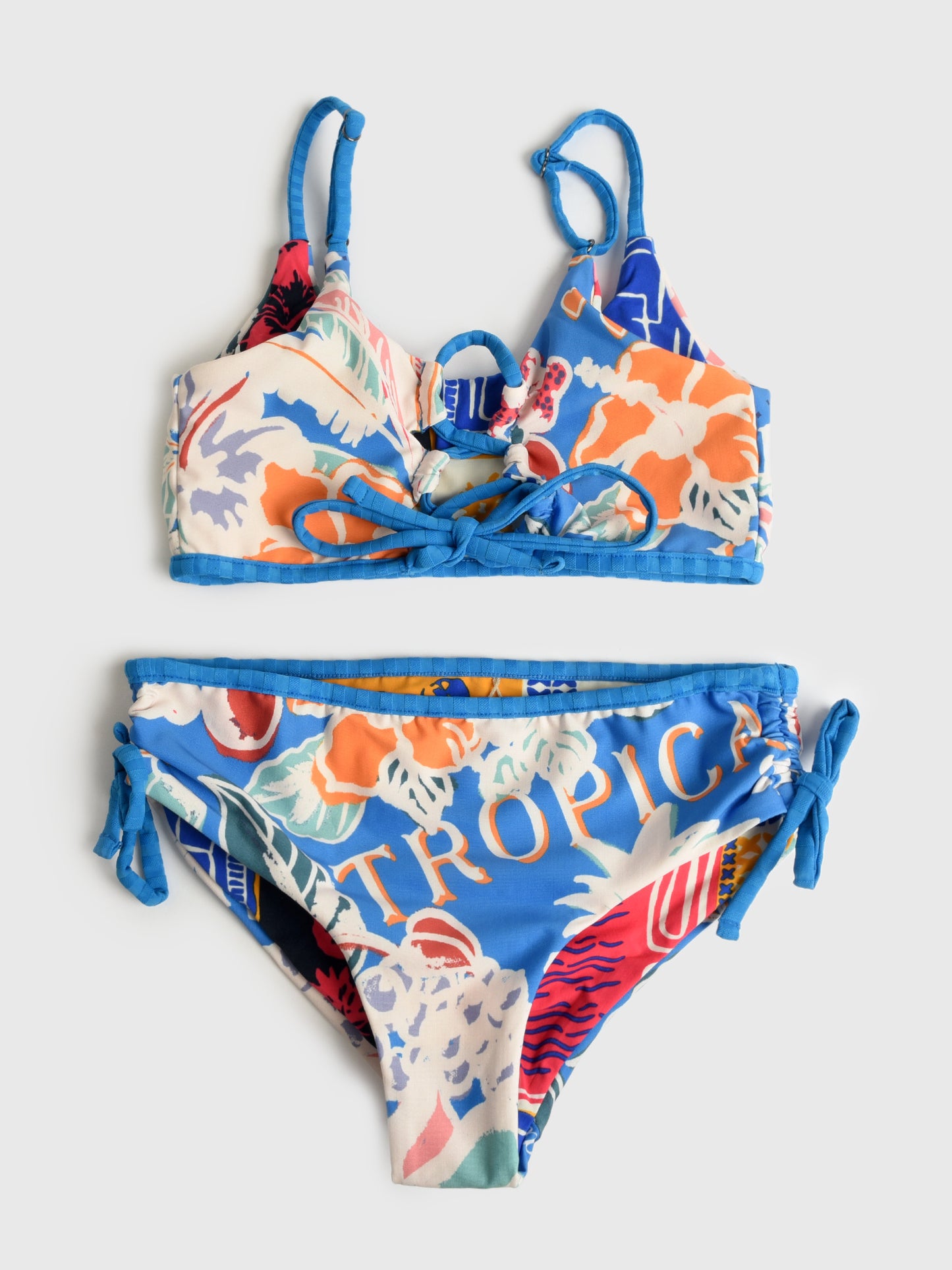 Maaji Girls' Tropical Bliss Sunflower Bikini Set - Saint Bernard