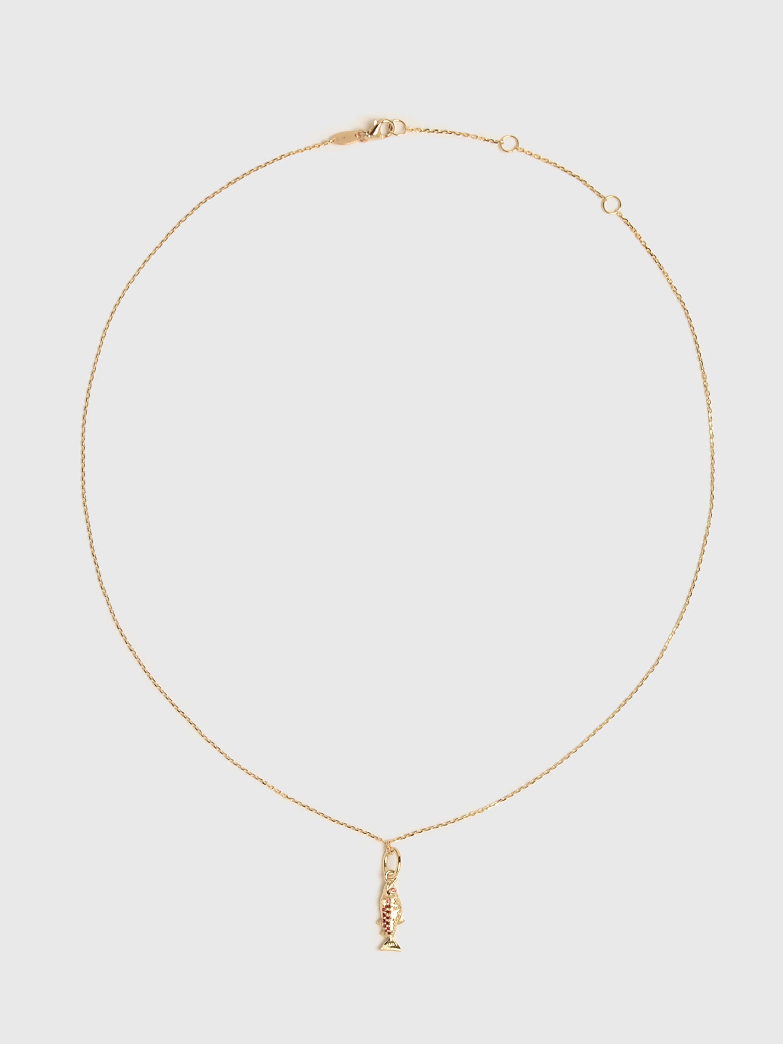 Stone And Strand Salmon Brunch Necklace - Saint Bernard