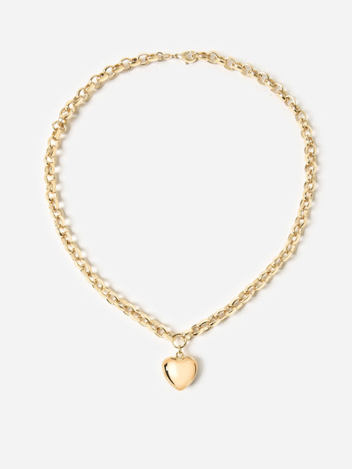 Alexa Leigh Women's Puff Love Necklace