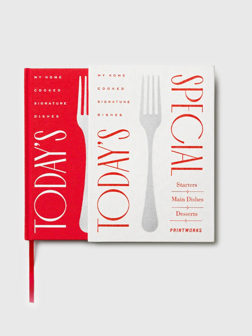 Printworks Recipe Book Today's Special